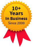 10+ Years in Business - Since 2000