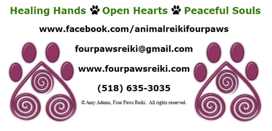 Four Paws Reiki logo