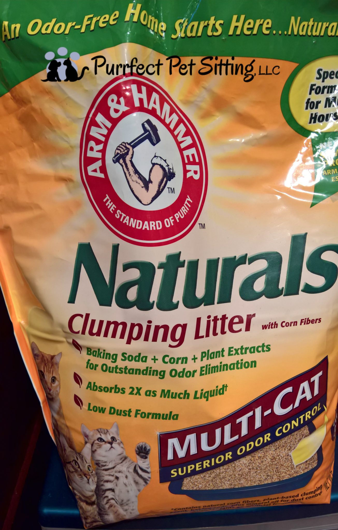 arm and hammer naturals cat litter