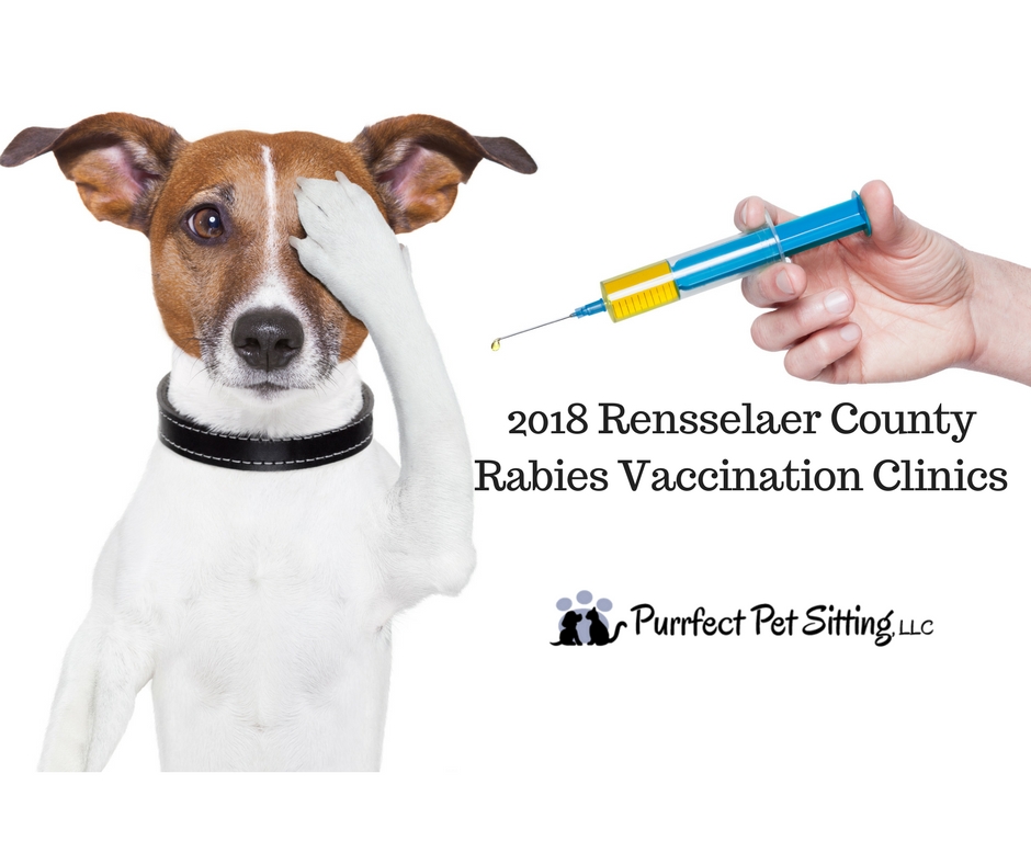 2018 Rensselaer County Rabies Vaccination Clinics
